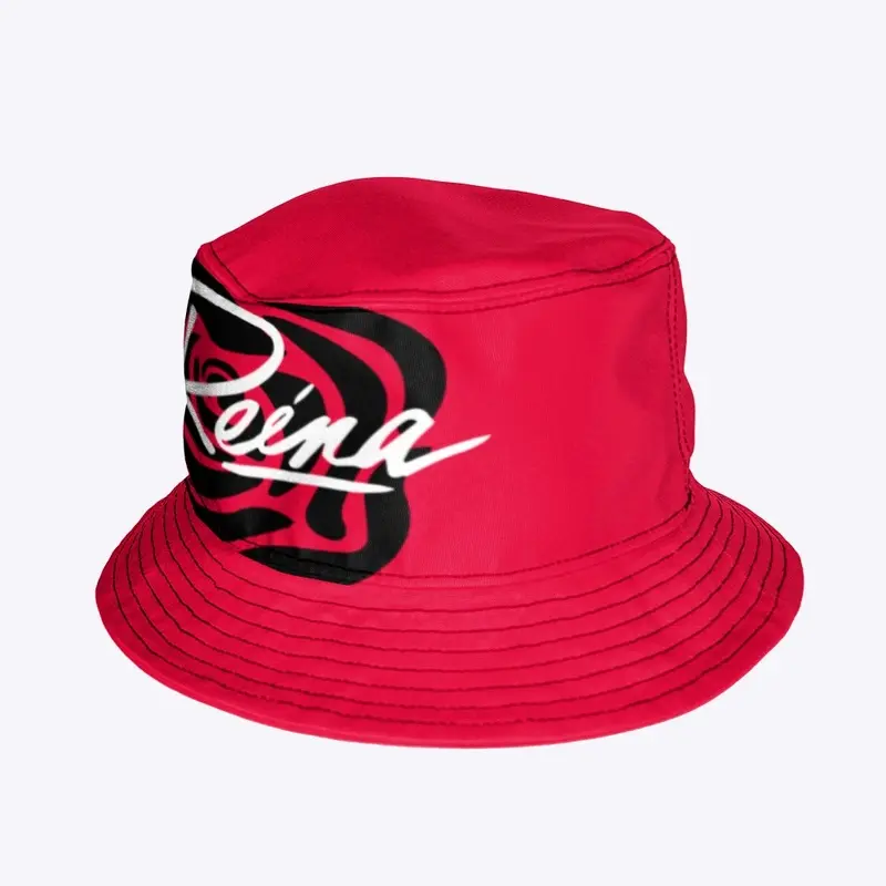 Reina Bucket Hat (Red Love)