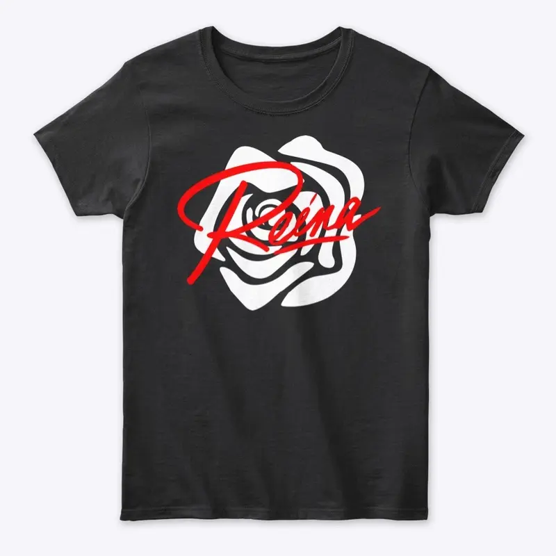 Reina Rose Tee (Black)